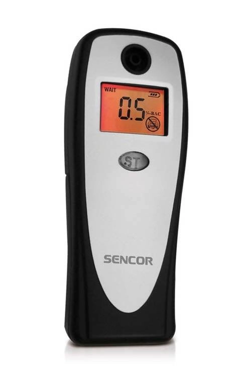 Sencor SCA BA01 Alkoholtester Sort SÃ¸lv