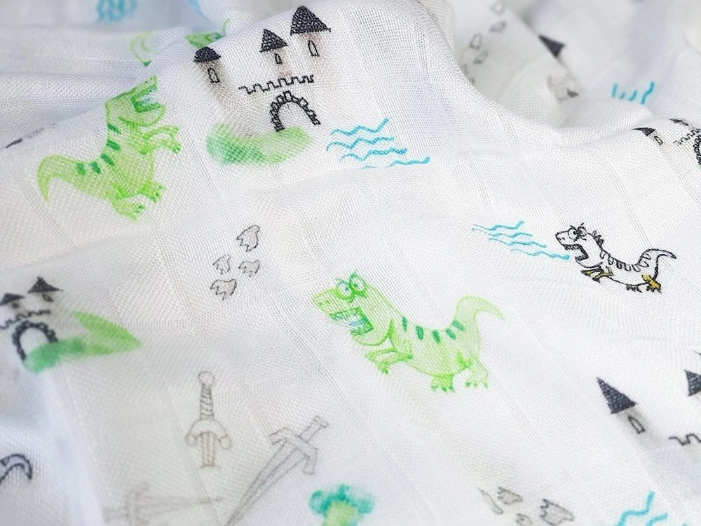 BAMBOO DIAPER TETRA 60X60 SMOK WAW