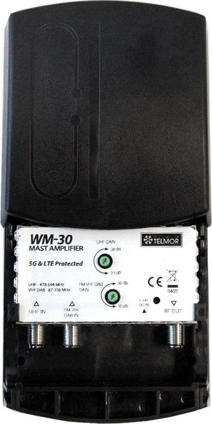 RTV antenna Mast amplifier WM-30 FM/VHF+UHF