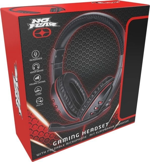 No Fear No Fear Headphones — austiņas spēlētājiem ar mikrofonu
