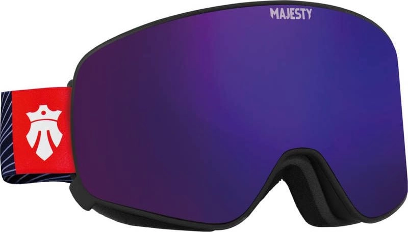 The force c ultraviolet/citrine-black MAJESTY goggles