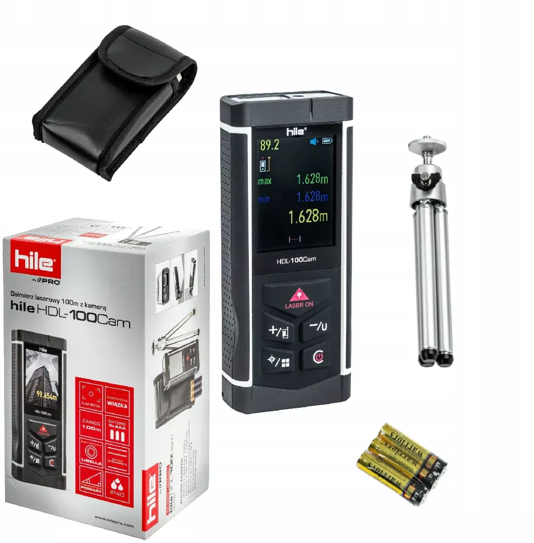 HILE laser rangefinder with 100M HDL-100CAM