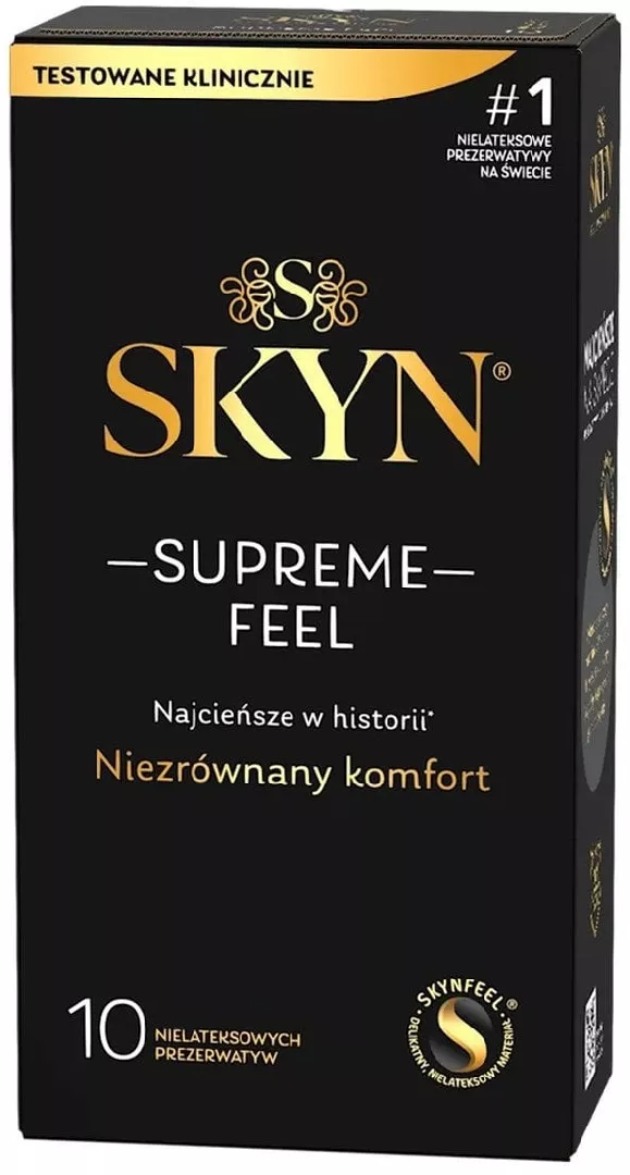 SKYN_Supreme Feel thin non-latetted condoms 10