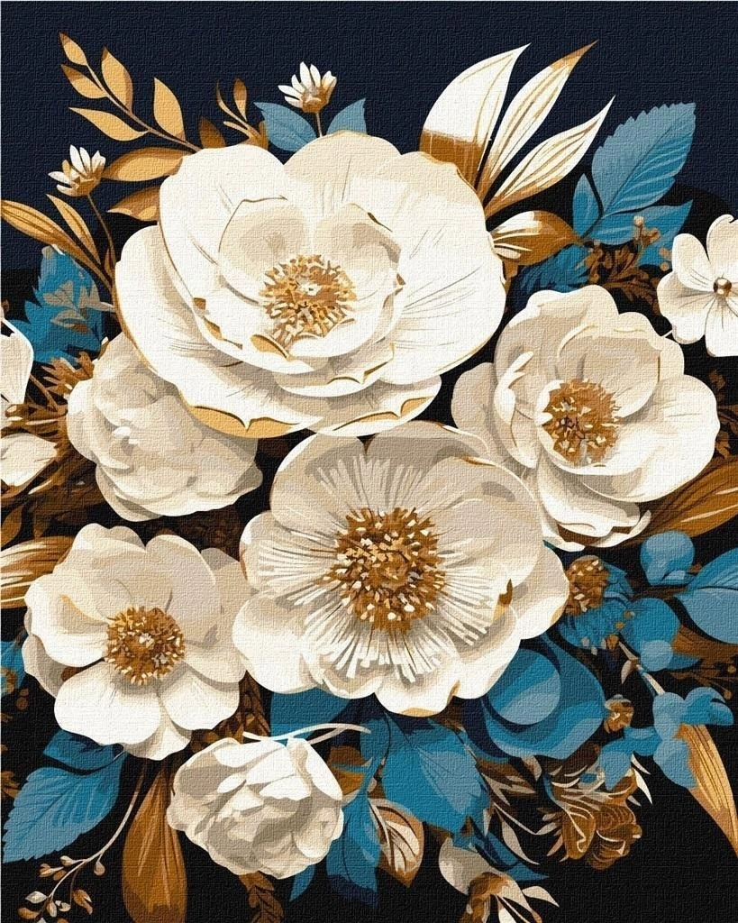 Painting by numbers - White symphony
