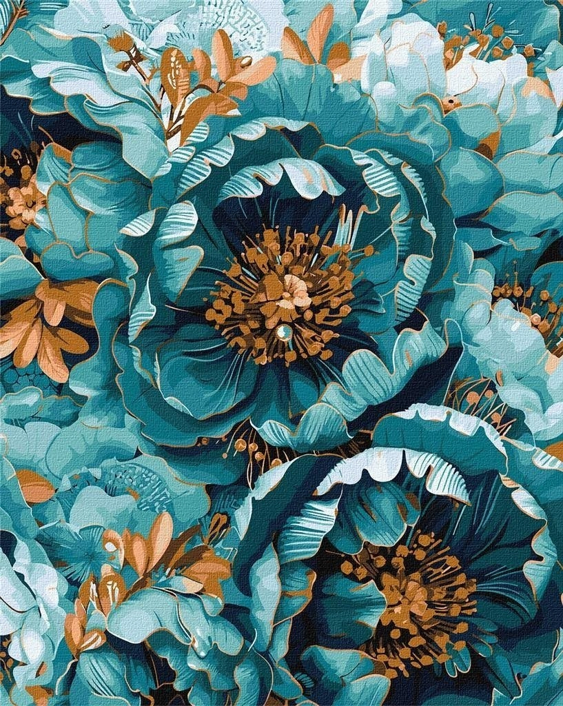 Painting by numbers - Blooming harmony