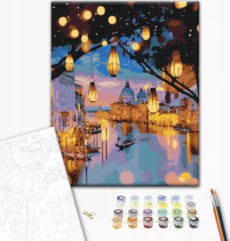 Norimpex Malowanie po numerach BRUSHME 40x50