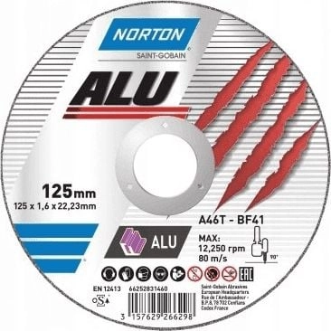 Norton Clipper tarcza Vulcan do aluminium