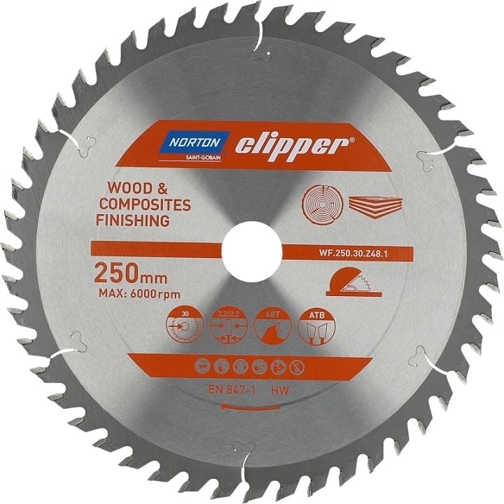 Norton Clipper NORTON CIRCULAR SAW 250mm