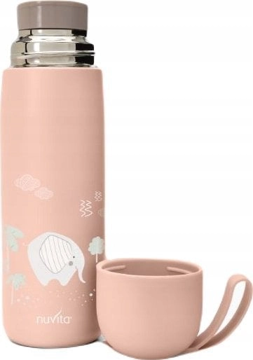 Nuvita Nuvita Thermos with handle Salmon