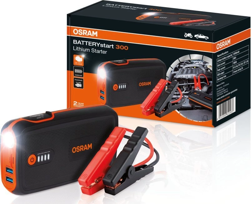 Auto starteris Osram BATTERYstart 300 13000mAh