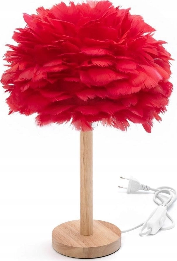 OEM Art Deco red CBDPH feather