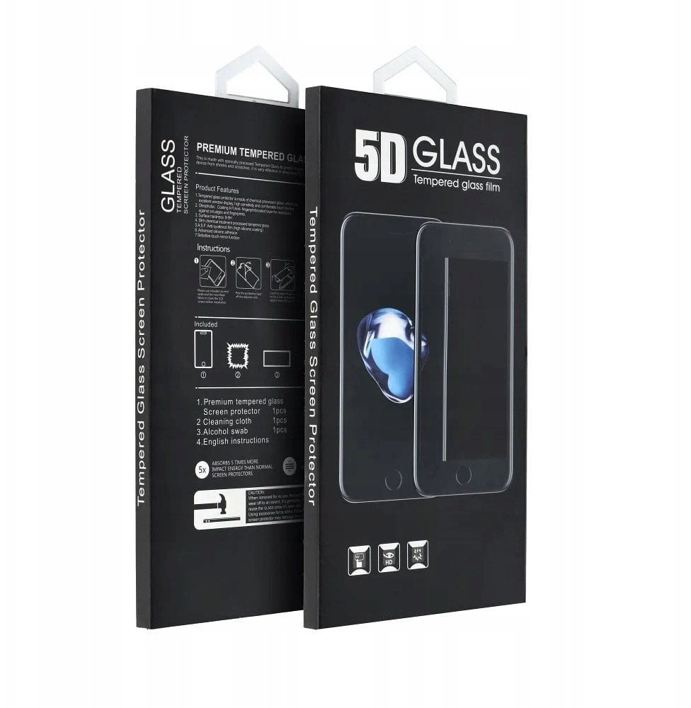 5D Full Glue Tempered Glass -