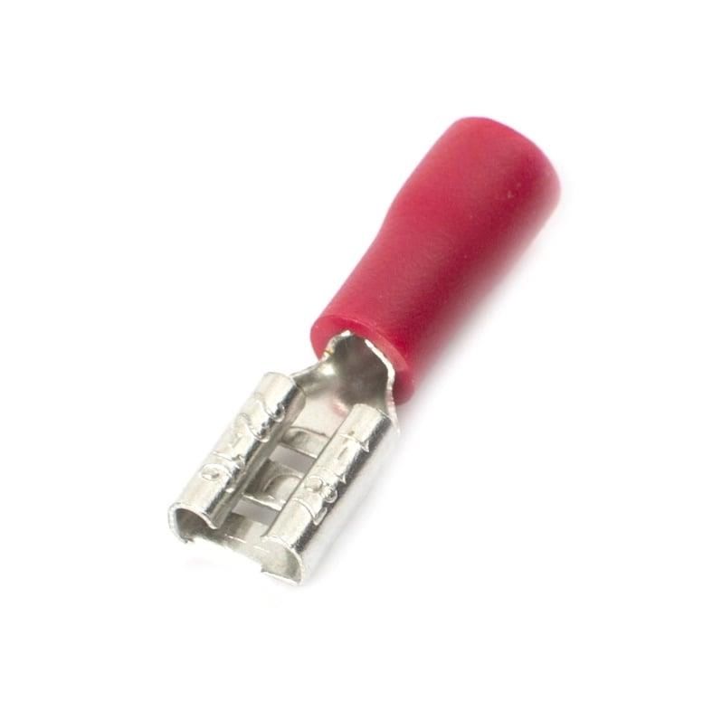 WIRE TERMINAL FDD1.25-187 5RED 50PCS
