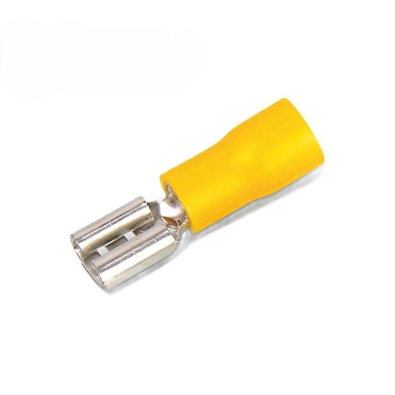 WIRE TERMINAL FDD5.5-250 YELLOW 50PCS