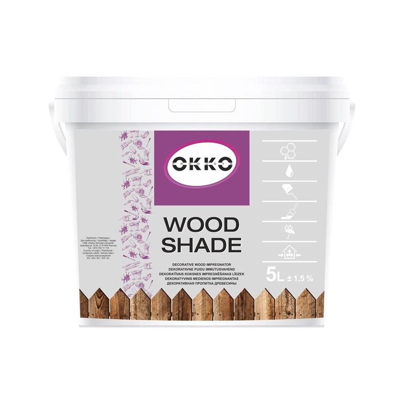 WOOD IMPREG WOOD SHADE BLACK 5L