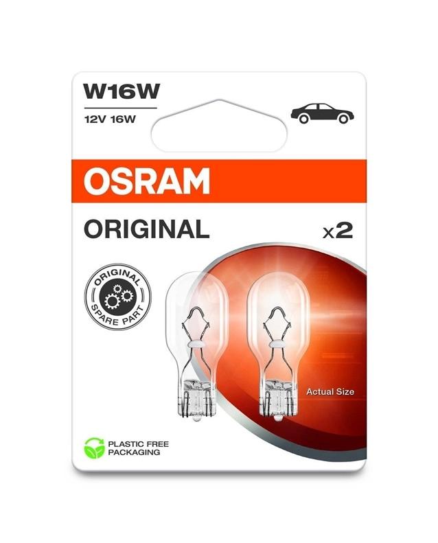 CAR LIGHT OSRAM W16W 921-02B 16W