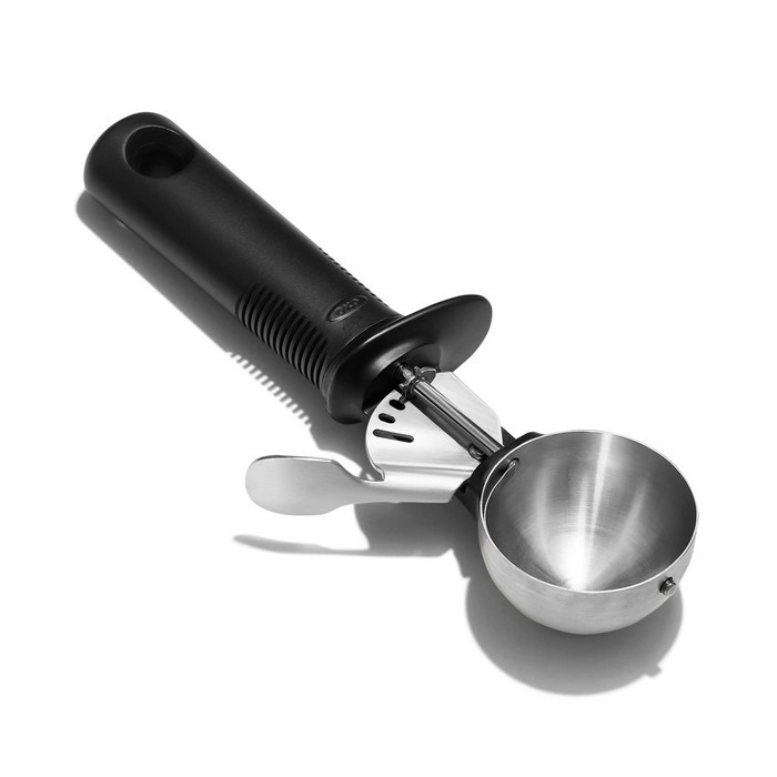 OXO-Łyżka/gałkownica do lodów czarna  Good Grips