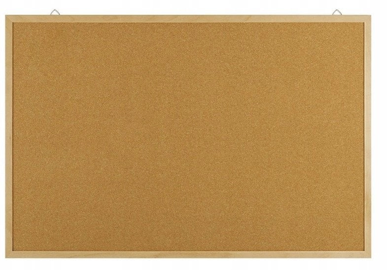 OFFICE PRODUCTS cork board 40x30cm wooden