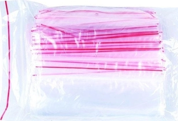Transparent LDPE string bag 12x18cm 100