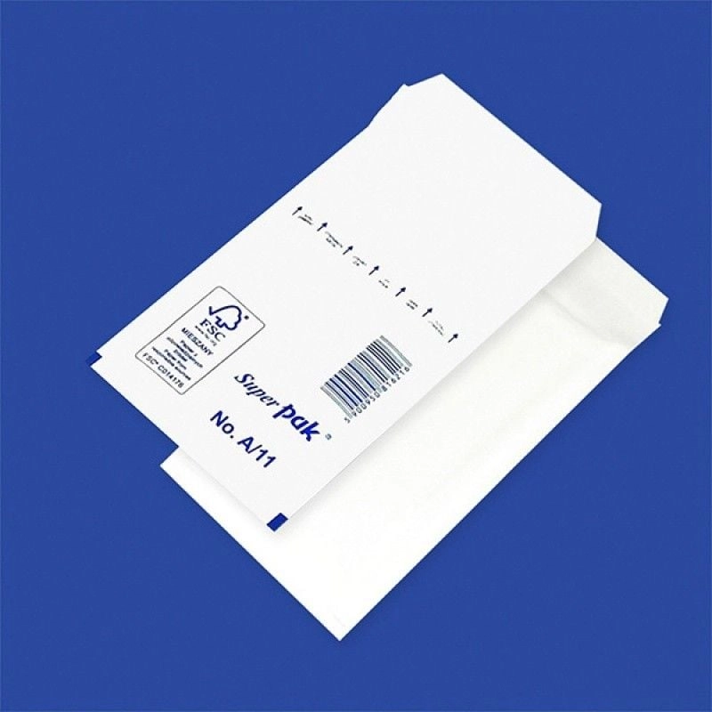 Self-sealing envelope with bubble wrap office
