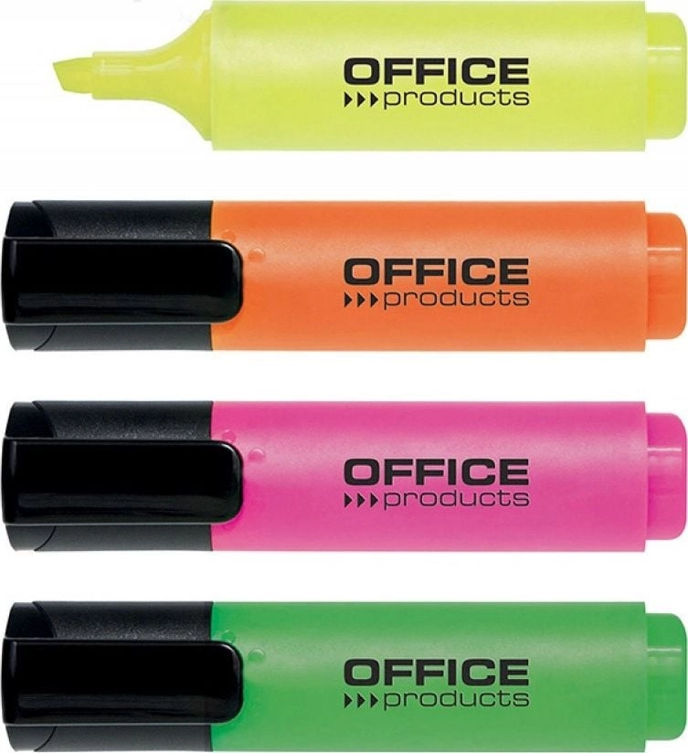 Office Products Zakreślacz 2-5mm (linia)  4szt