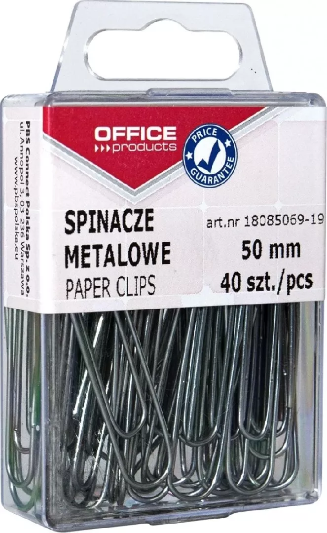 Office Products Spinacze metalowe OFFICE PRODUCTS