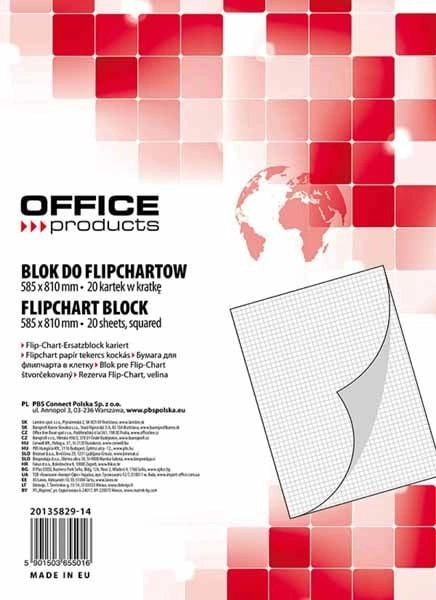 Office Products Bloki do Flipchart 58