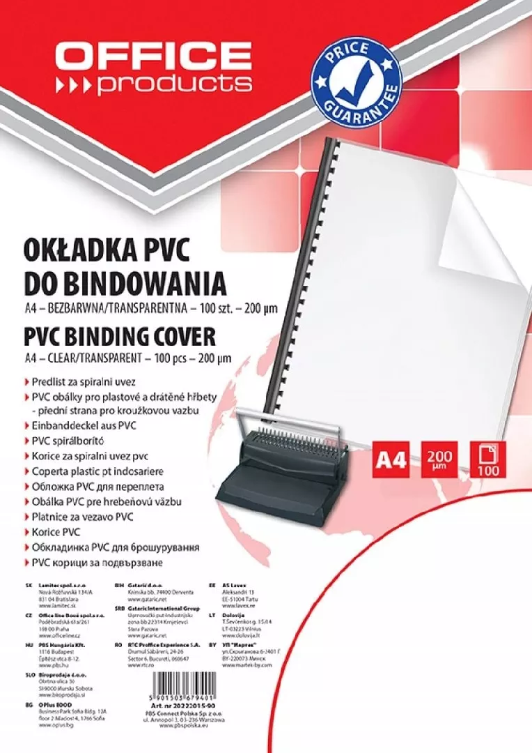 Office Products OKŁADKI DO BINDOWANIA OFFICE