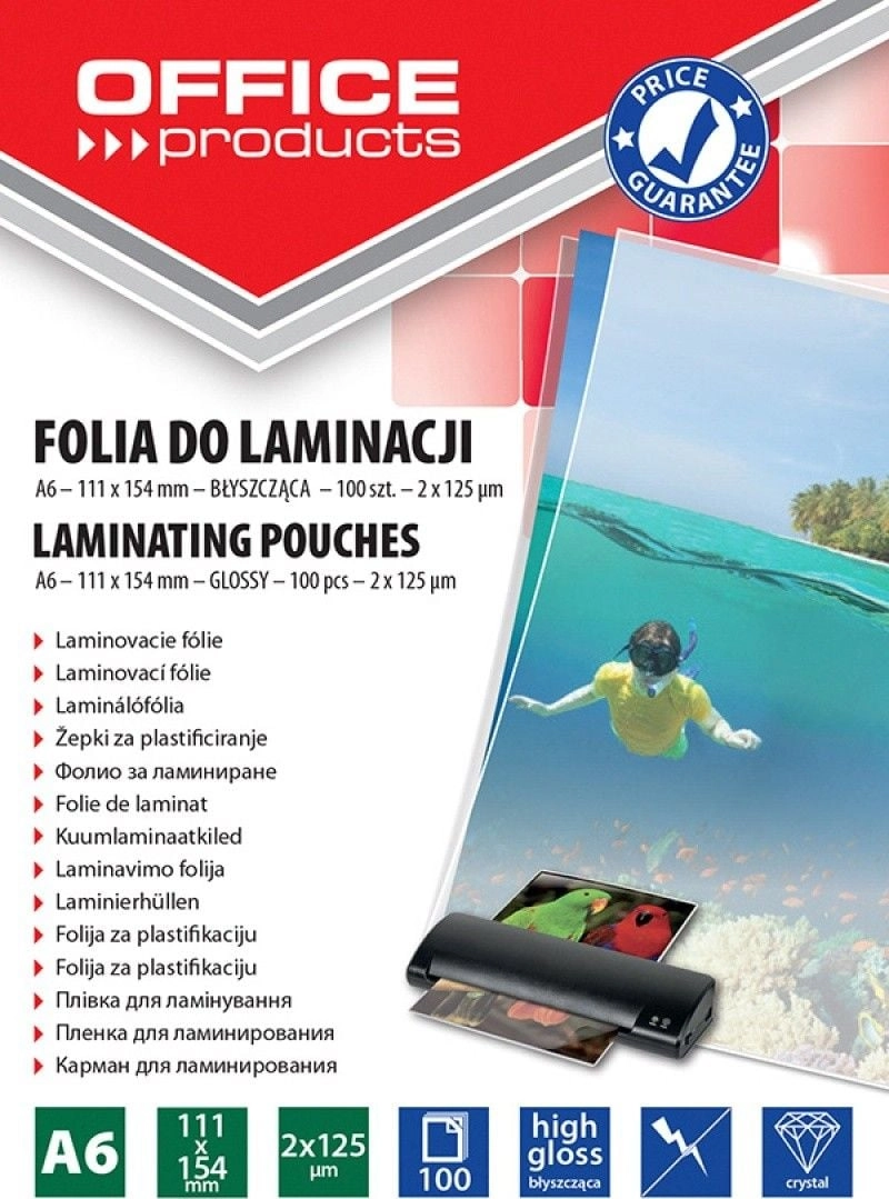 Office Products Folia do laminowania OFFICE
