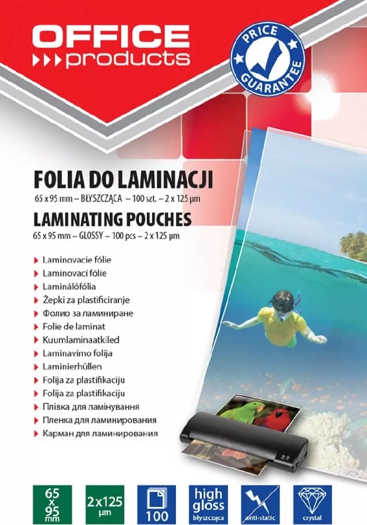 Office Products Folia do laminowania OFFICE