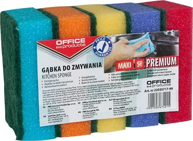 Office Products Gąbka do zmywania OFFICE