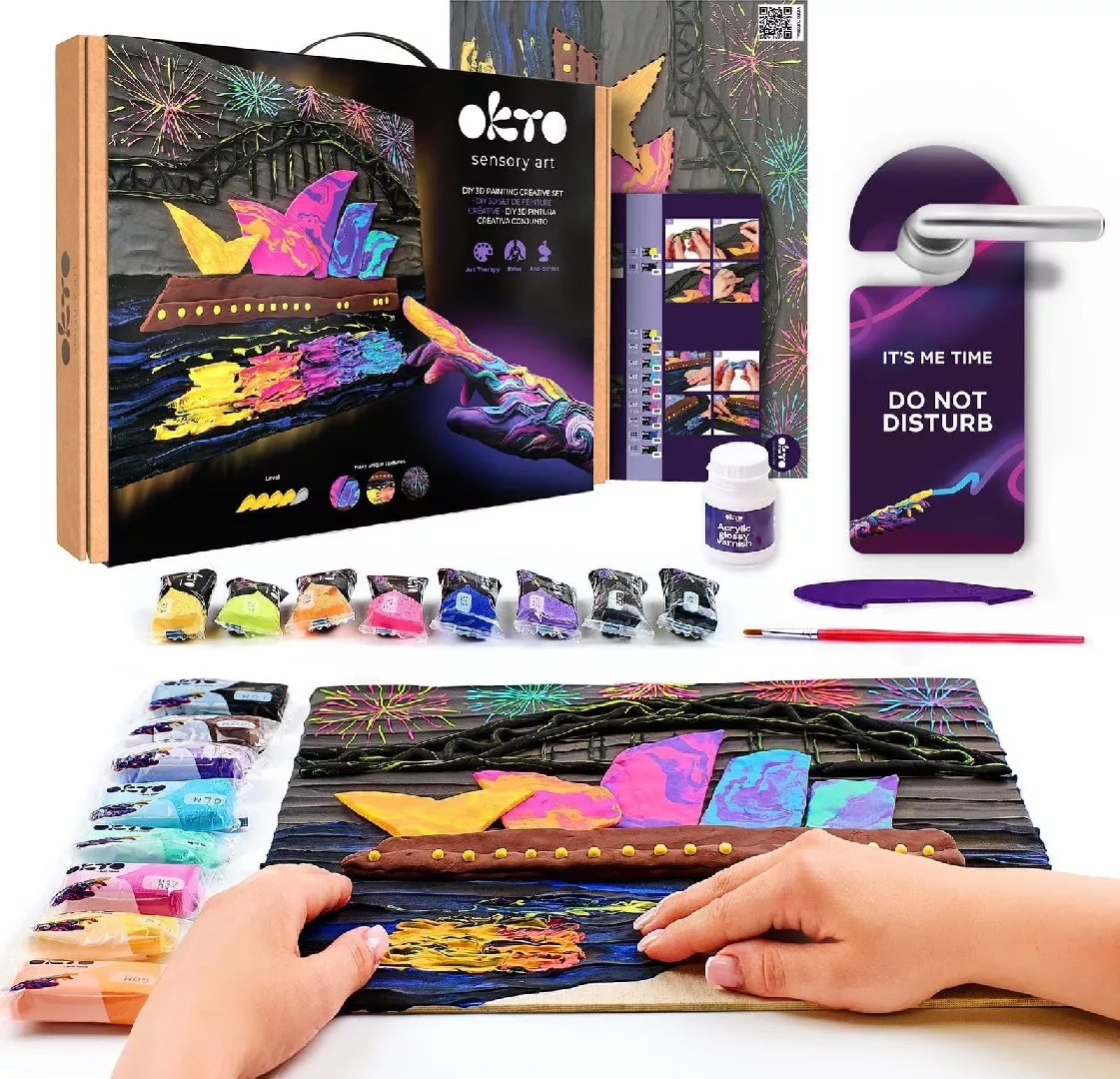 A set for creativity and decoration