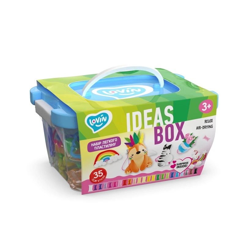 Okto Creative playdough set. Box of