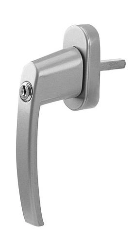 Olympia window handle with lock FGS