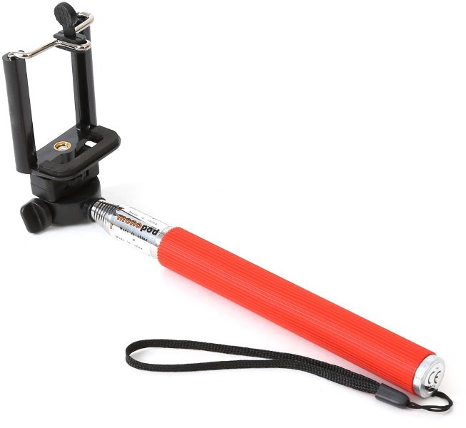 Omega OMMPKR Selfie monopod red 43021