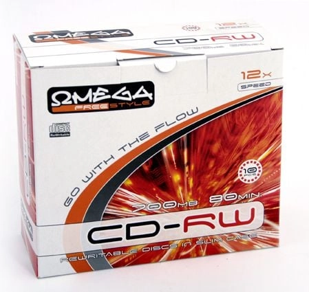 Omega CD-RW 700 MB 12x 10