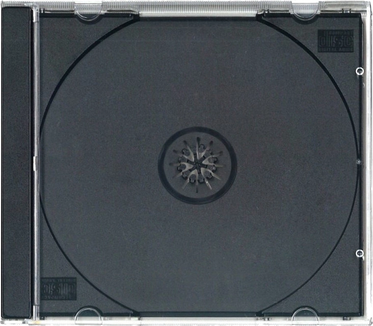 Omega CD case Jewel PL black