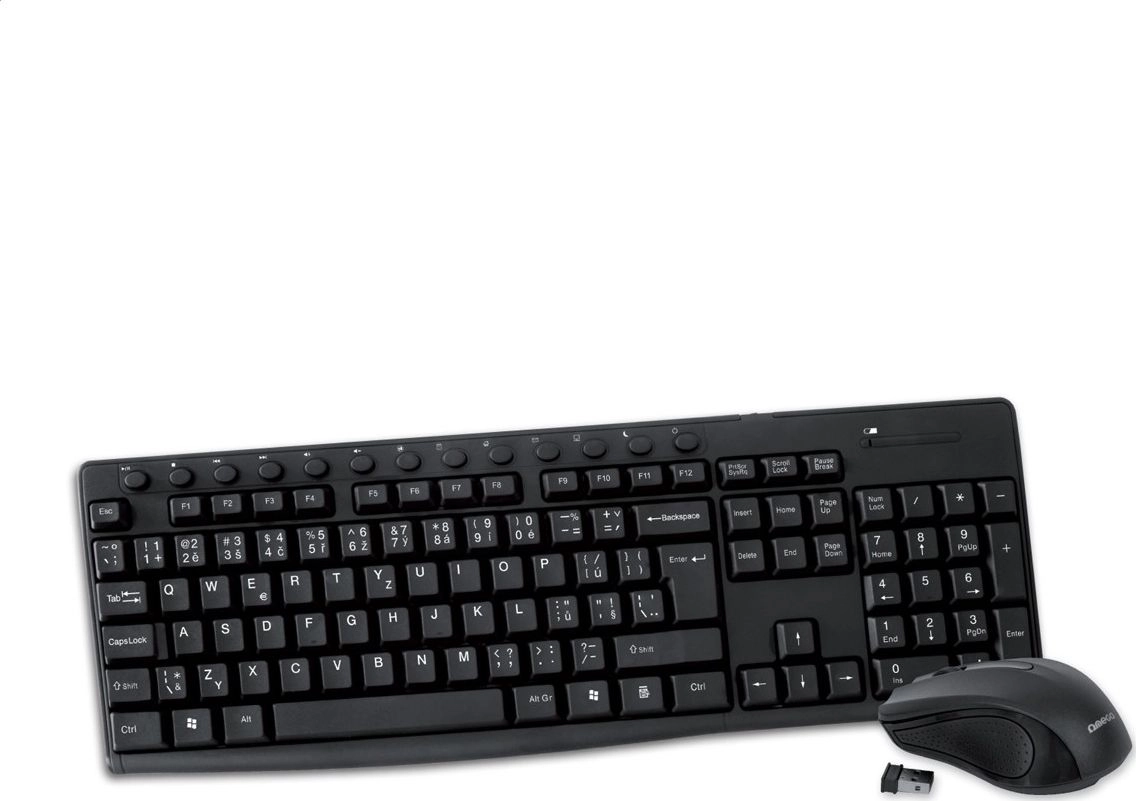 Klawiatura + mysz Omega OKM071B (OKM071BCZ)