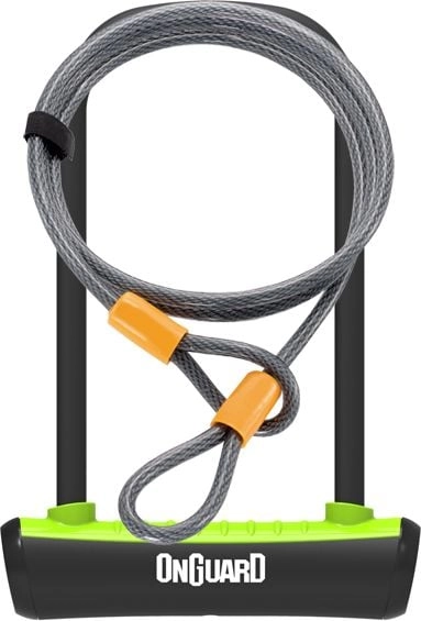 OnGuard Zapięcie rowerowe U-Lock Neon zielone
