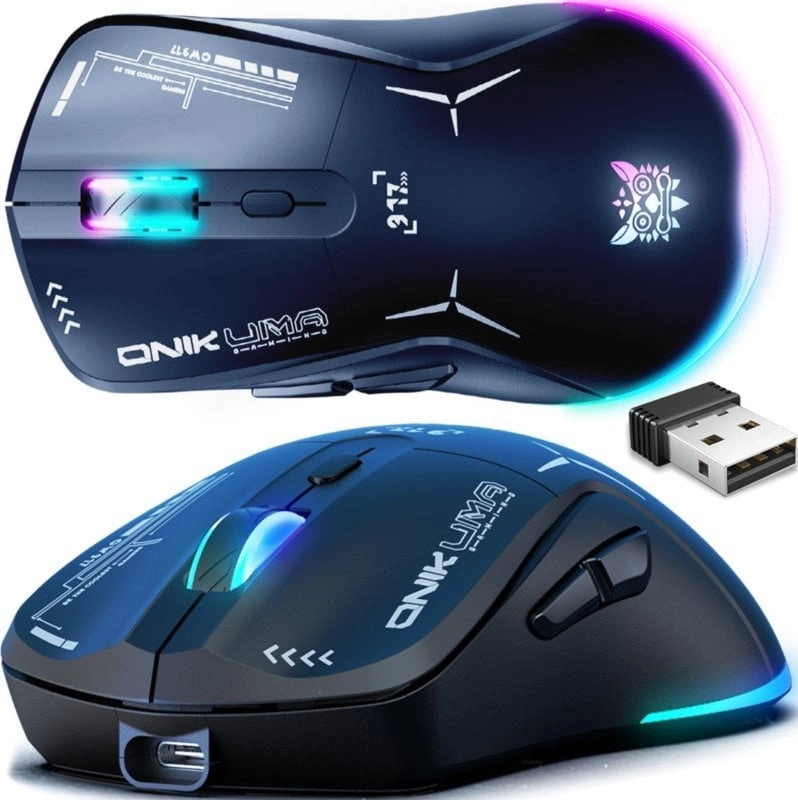 Mysz gamingowa Onikuma CW917 (czarna) 069412