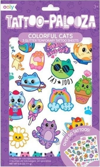 Washable tattoos Tattoo Palooza - Glitter