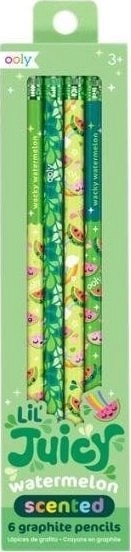 Fruit-scented pencils Watermelon 6 pcs 491623