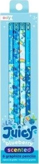 Jagoda fruit-scented pencils 6 pcs 491624