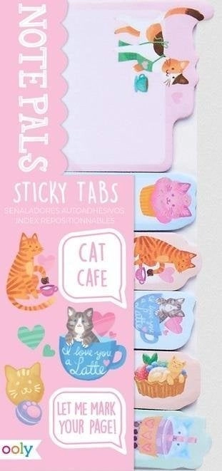 Cat Cafe Sticky Notes 507925 0810078037521