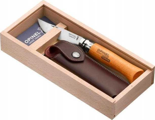 Opinel Nr. 08 Carbon + Sheath