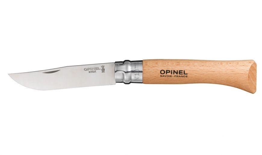 Opinel Knife Opinel 10 inox beech