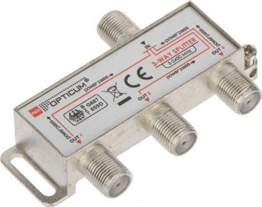 Opticum SPLITTER RI-3/1F-SAT-OPTI OPTICUM RI-3/1F-SAT-OPTI 5903175950017