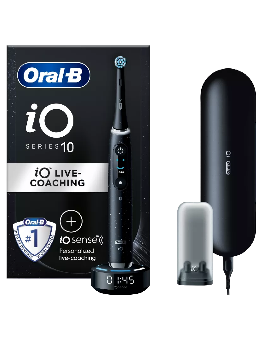 ELECTRIC TOOTHBRUSH IO10 COSMIC BLACK 10