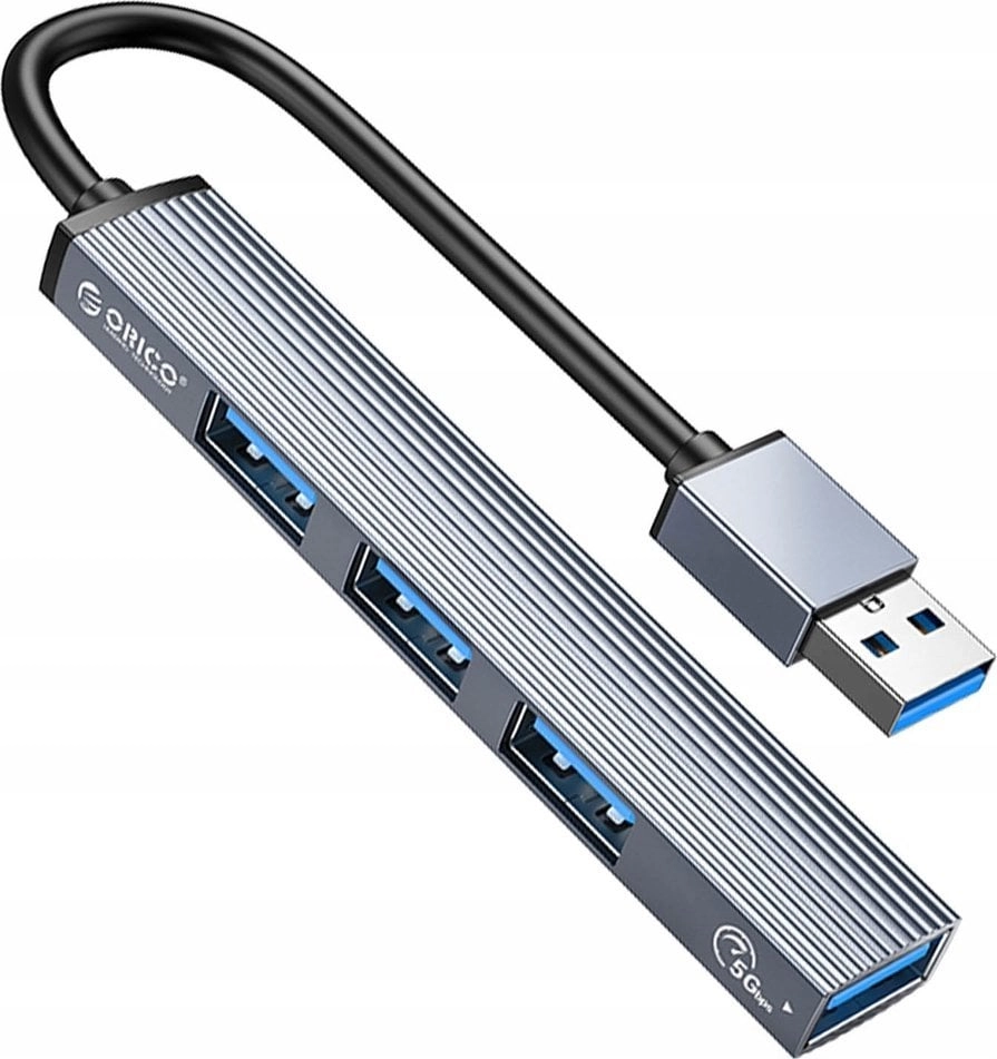 HUB USB-A Orico AH-A13-GY-EP-HW 1xUSB-A 3