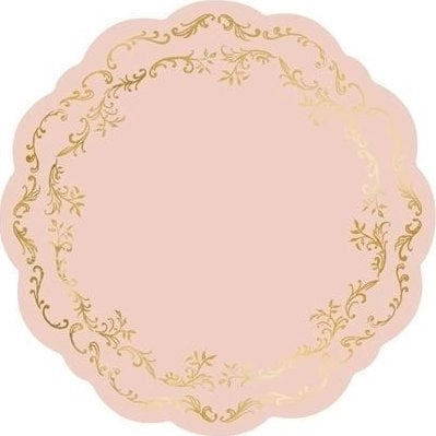 Place mats  dirty pink  35 cm